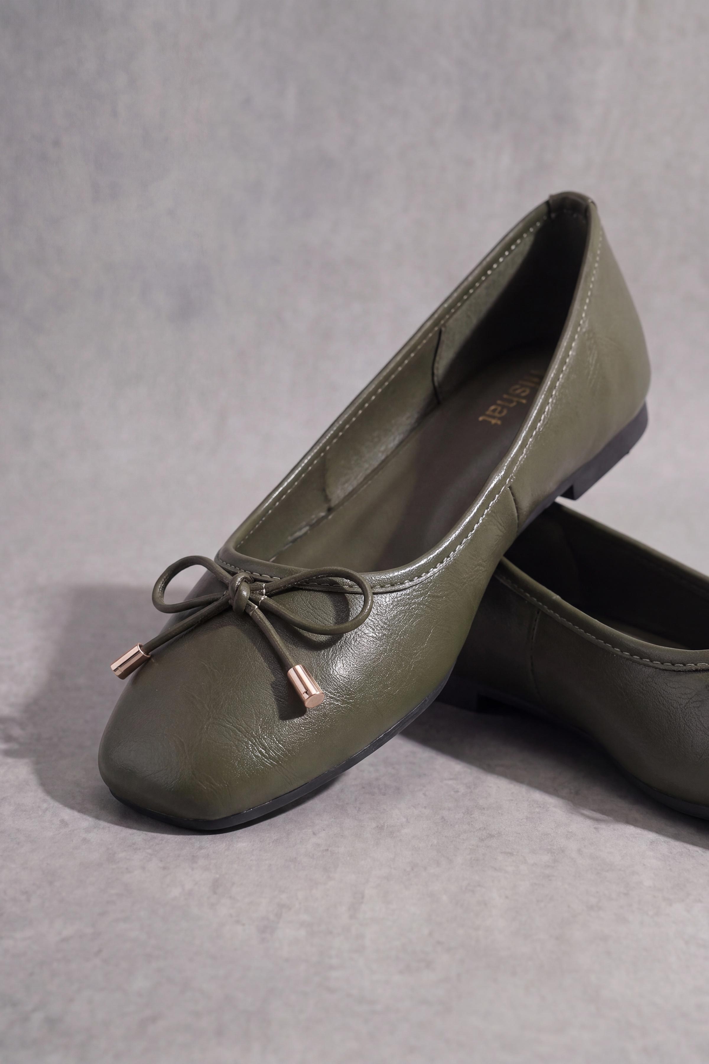 Green Loafers-1717642904 - for Women - Shoes Collection | Nishat | Shop Online