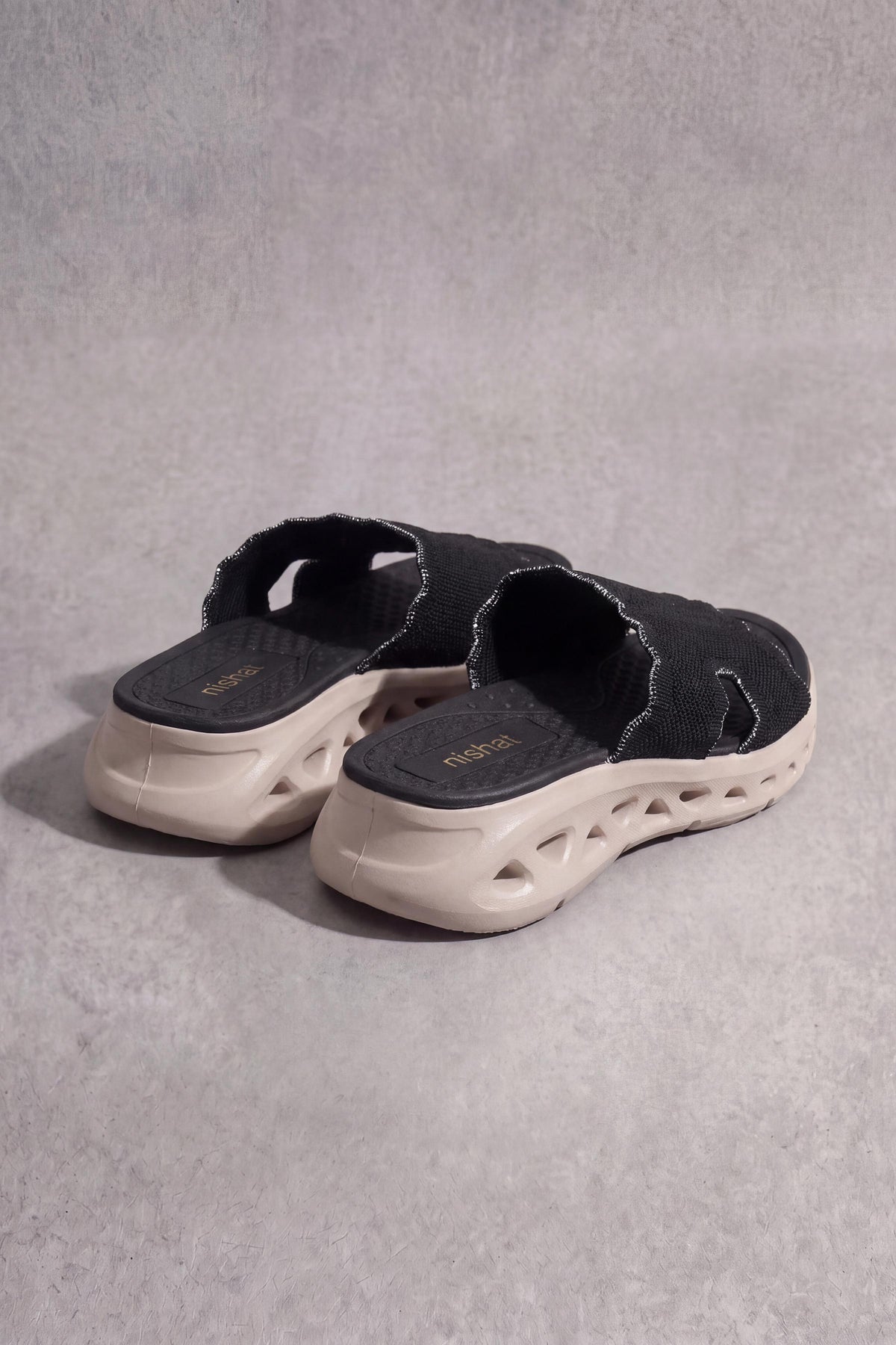 Black Chappal-1717662903 - for Women - Shoes Collection | Nishat | Shop Online