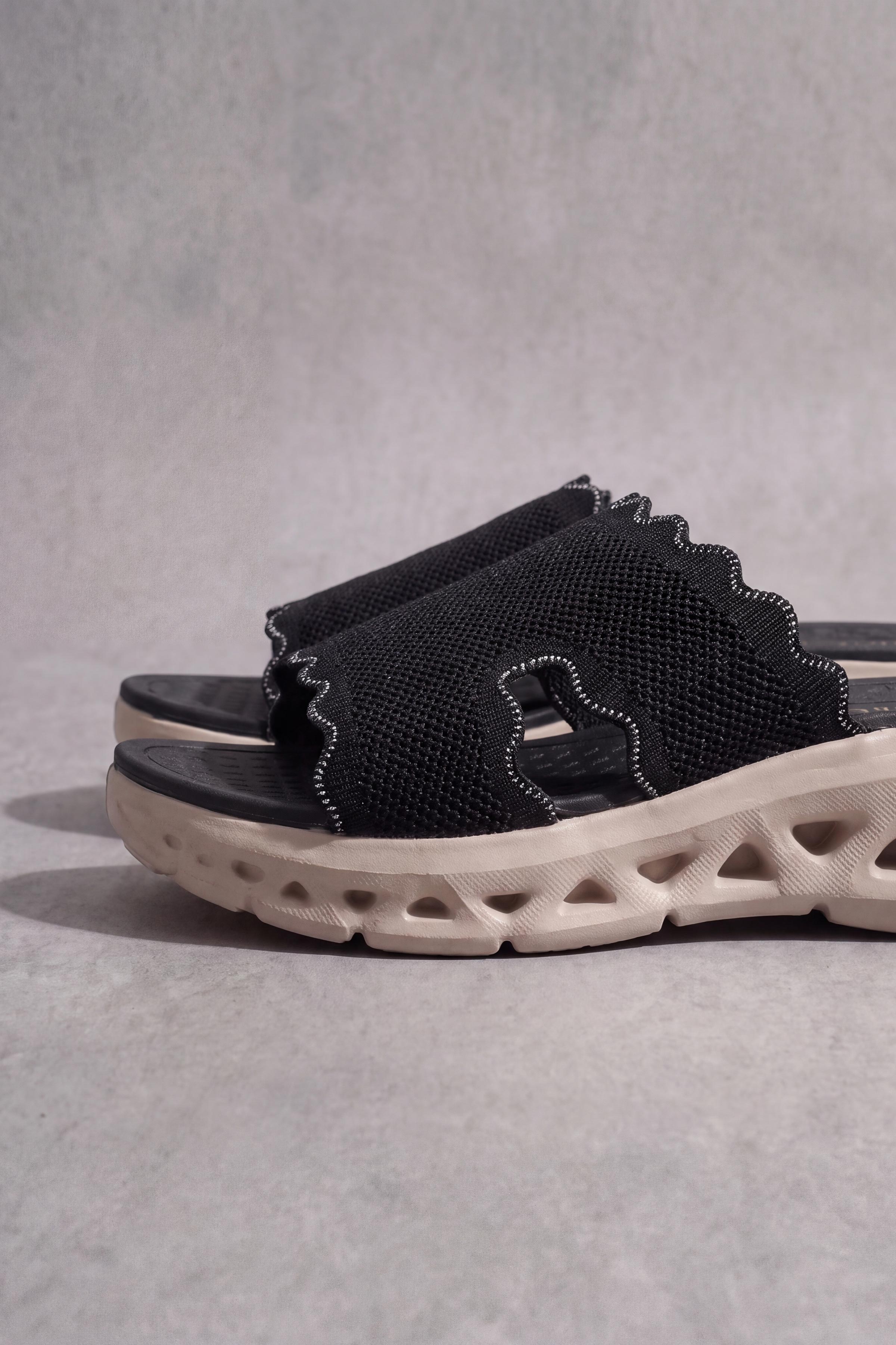 Black Chappal-1717662903 - for Women - Shoes Collection | Nishat | Shop Online
