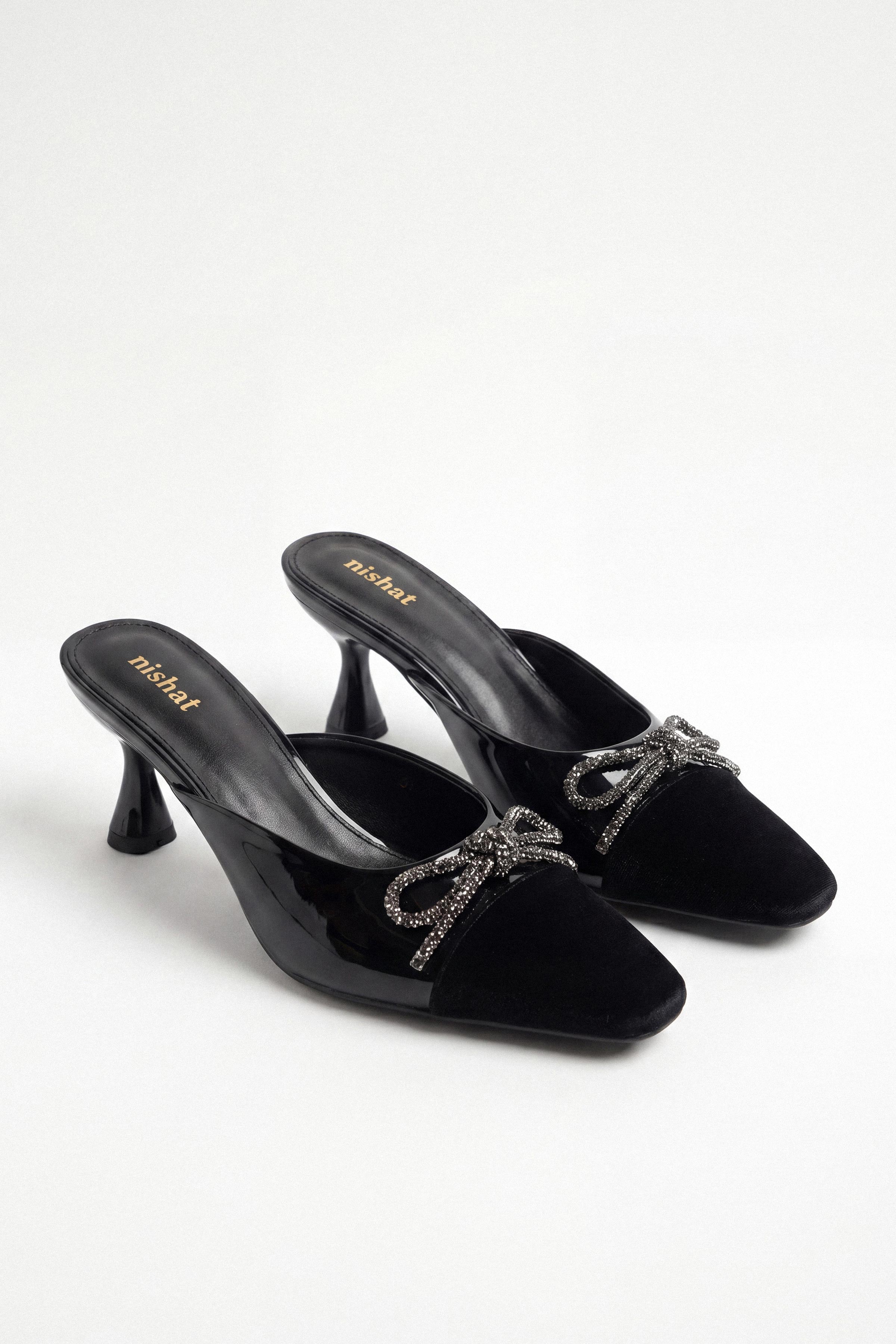 Black Pumps Heels-1717672903 - for Women - Shoes Collection | Nishat | Shop Online