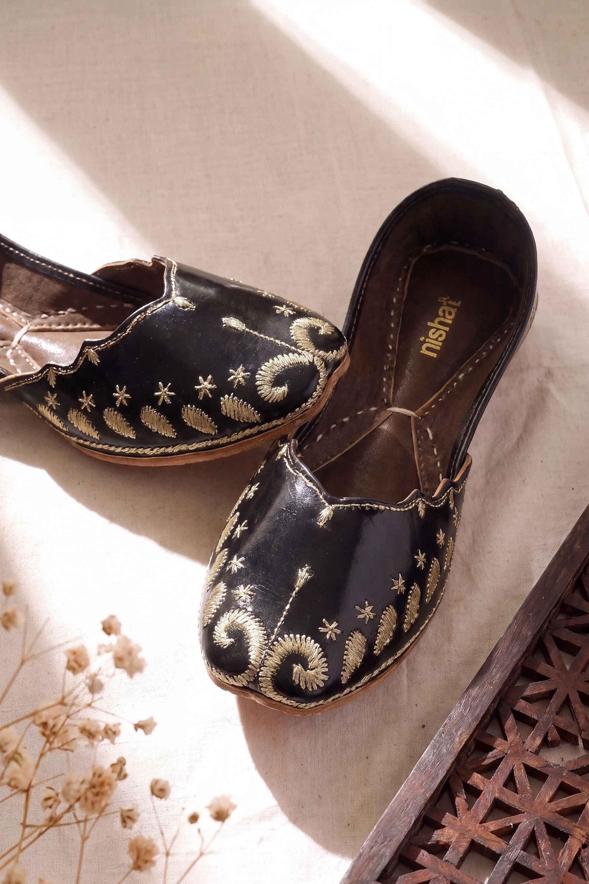 Black Khussa-1718203703 - for Women - Shoes Collection | Nishat | Shop Online