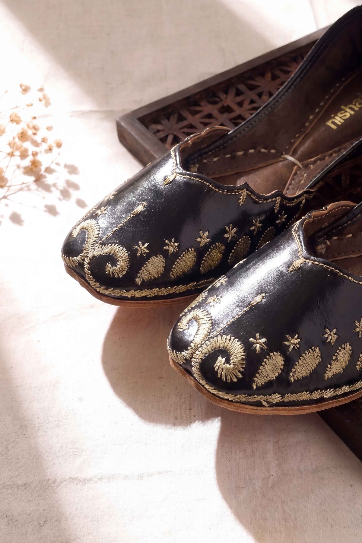 Black Khussa-1718203703 - for Women - Shoes Collection | Nishat | Shop Online