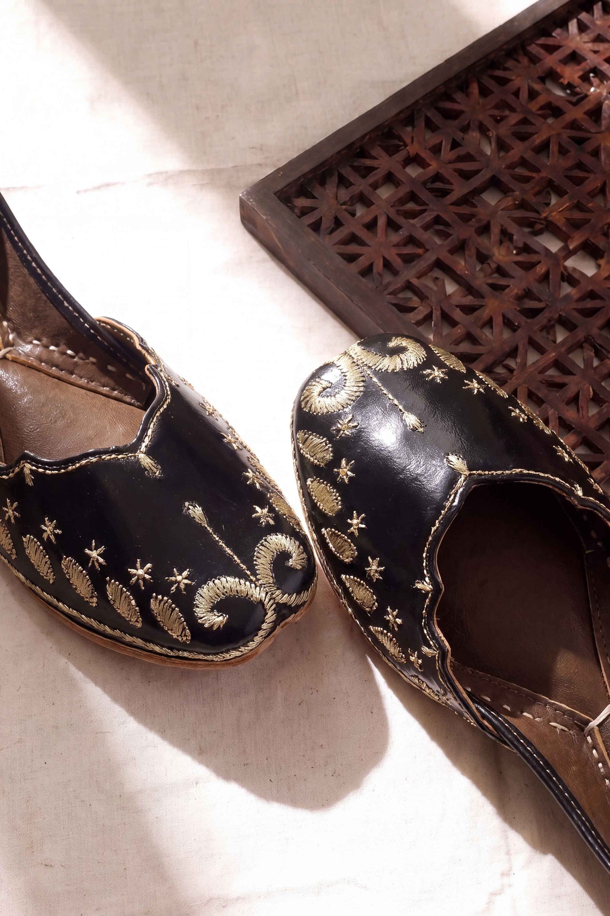 Black Khussa-1718203703 - for Women - Shoes Collection | Nishat | Shop Online