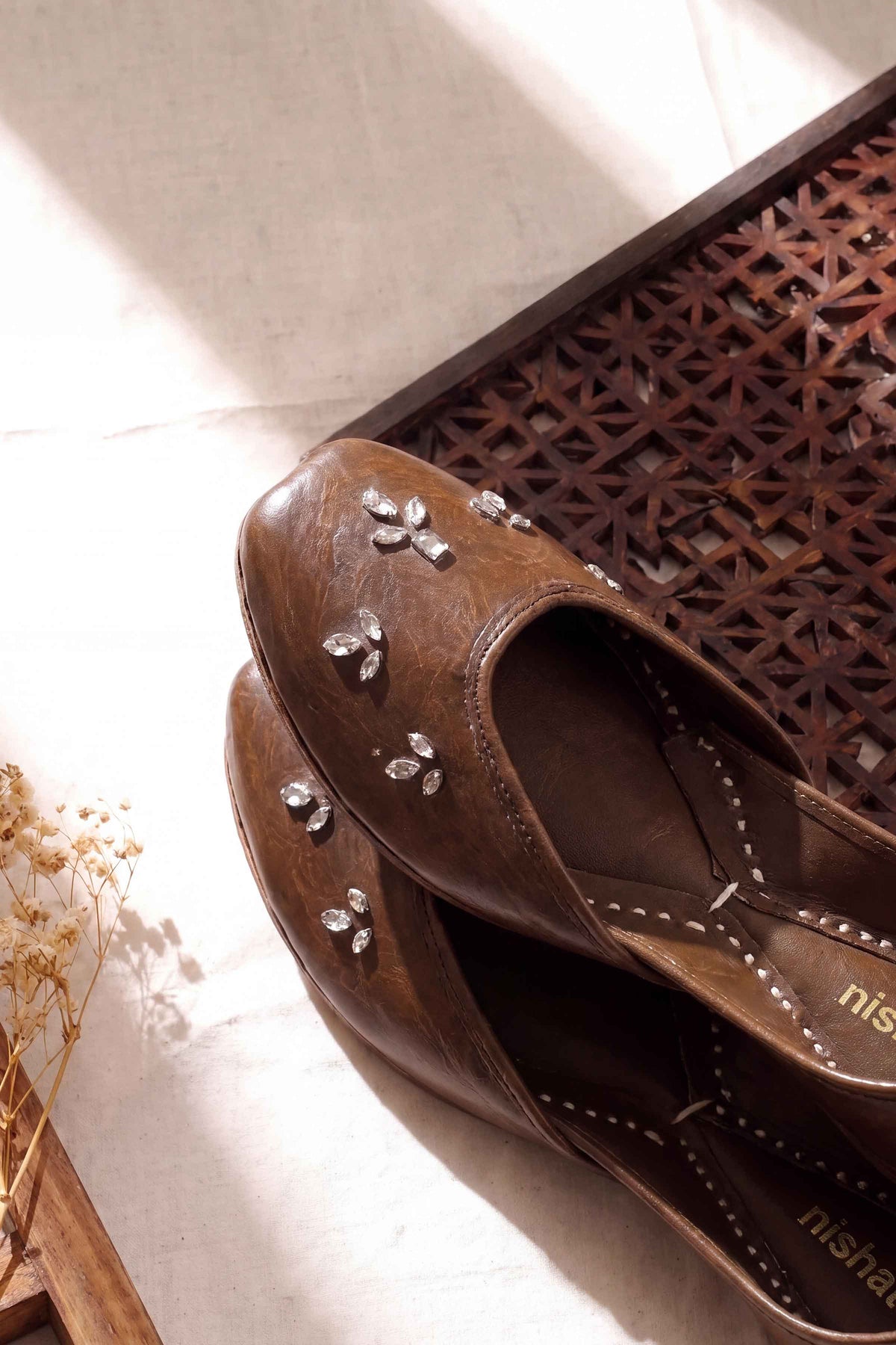 Brown Khussa-1718263713 - for Women - Shoes Collection | Nishat | Shop Online