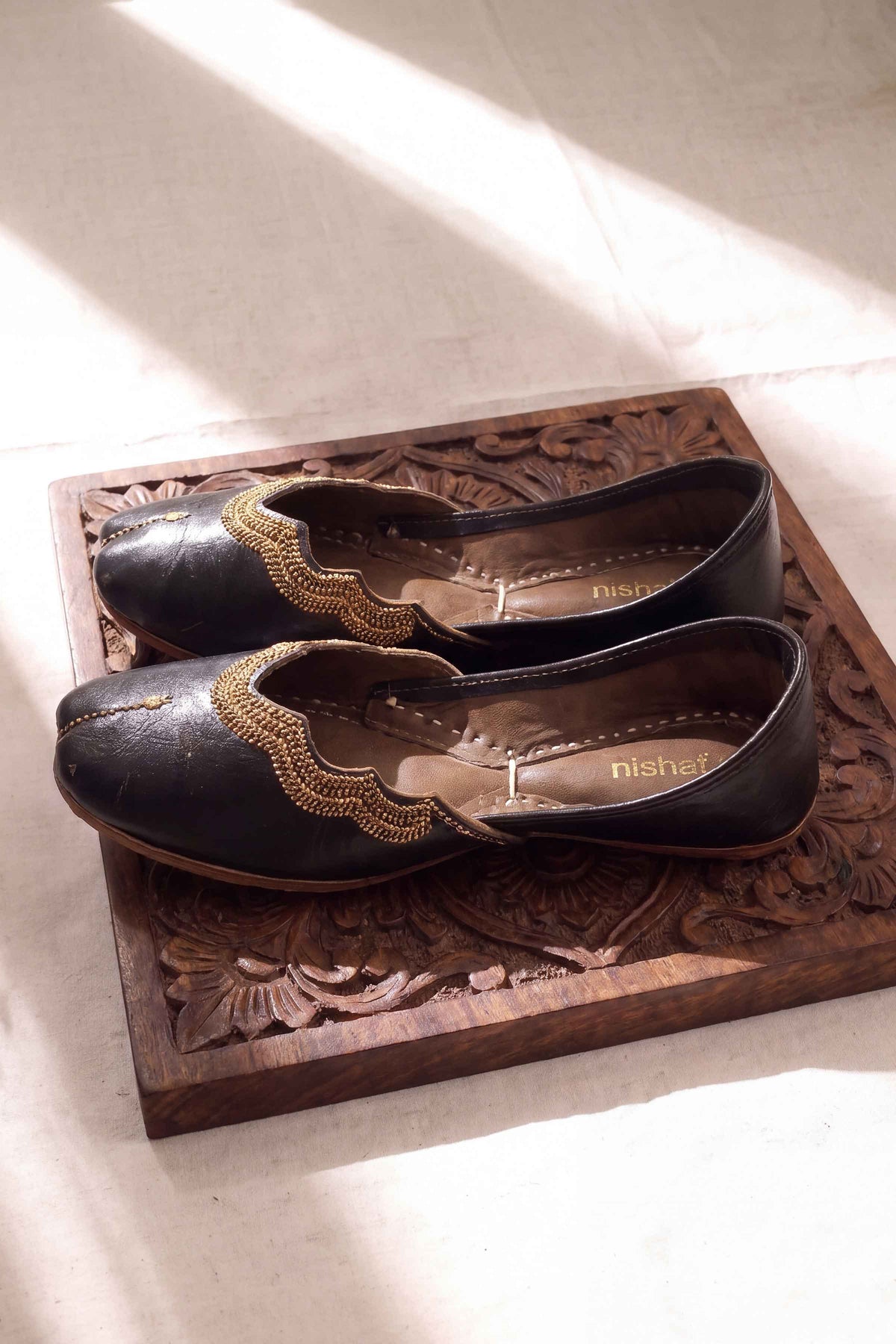 Black Khussa-1718313703 - for Women - Shoes Collection | Nishat | Shop Online
