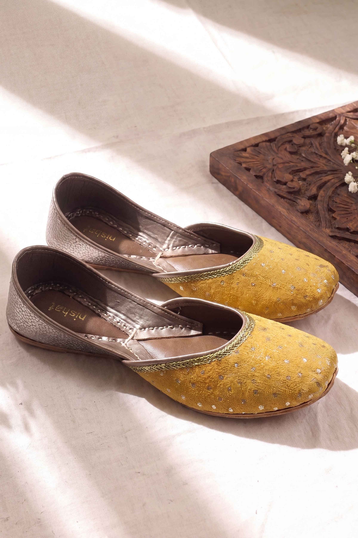 Yellow Khussa-1718343702 - for Women - Shoes Collection | Nishat | Shop Online