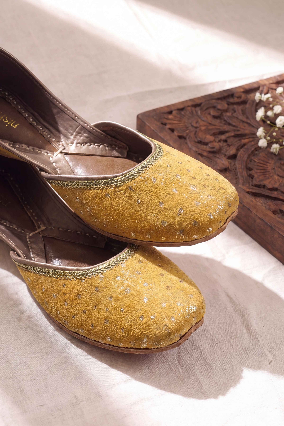 Yellow Khussa-1718343702 - for Women - Shoes Collection | Nishat | Shop Online
