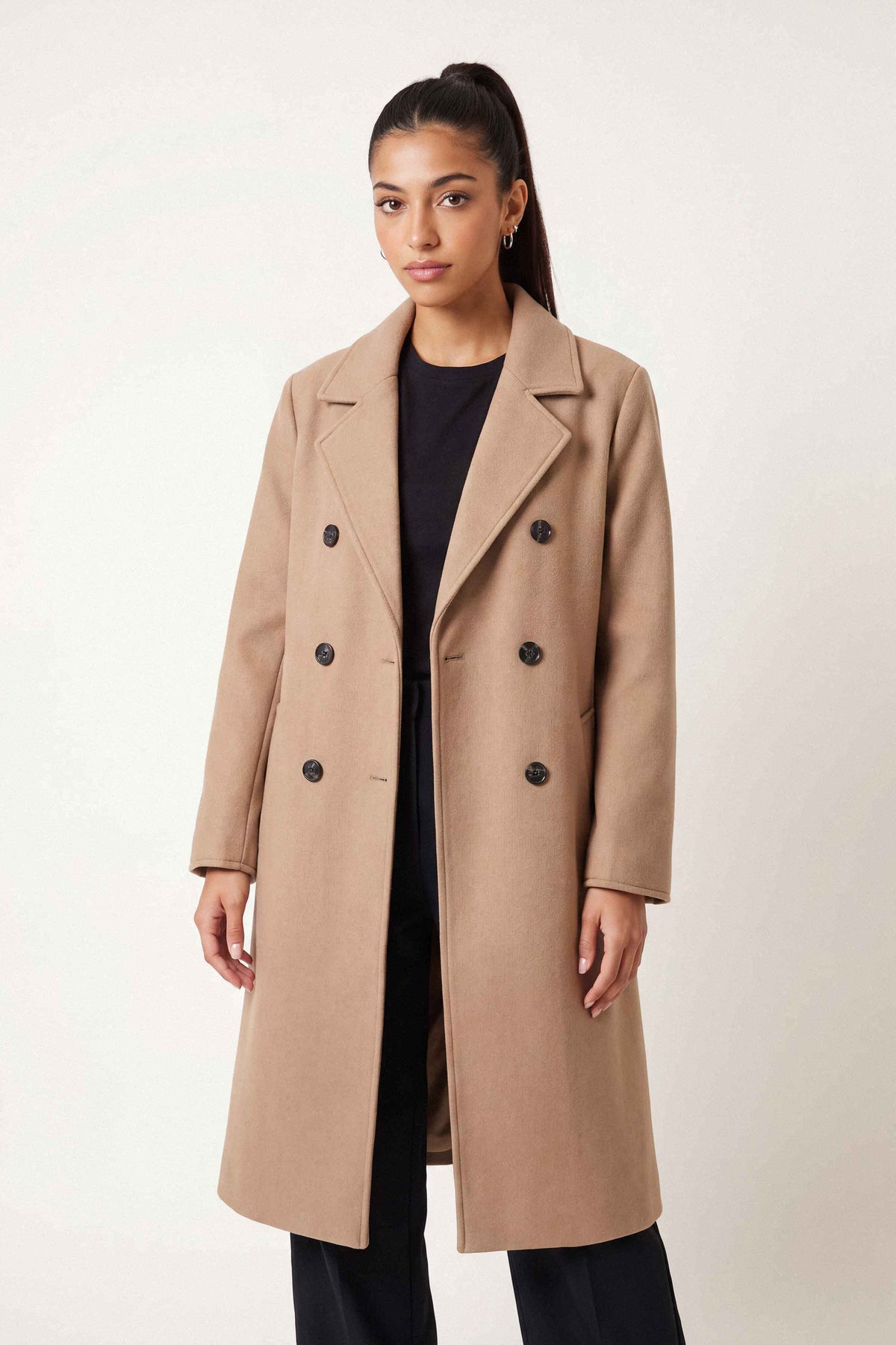 Brown Long Coat-1719470113 for Women – Long Coat Collection | Nishat | Shop Online