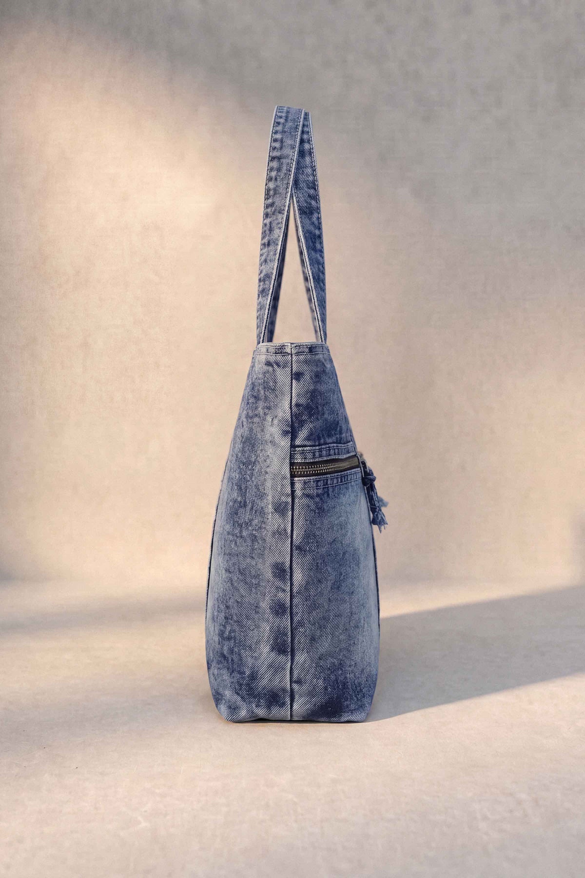 Blue Fabric Bag-1719802108 - for Women - Bag Collection | Nishat | Shop Online