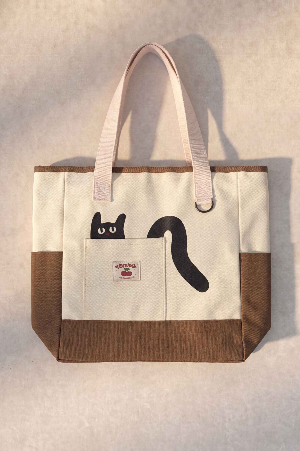 White & Khaki Fabric Bag-1719872112 - for Women - Bag Collection | Nishat | Shop Online