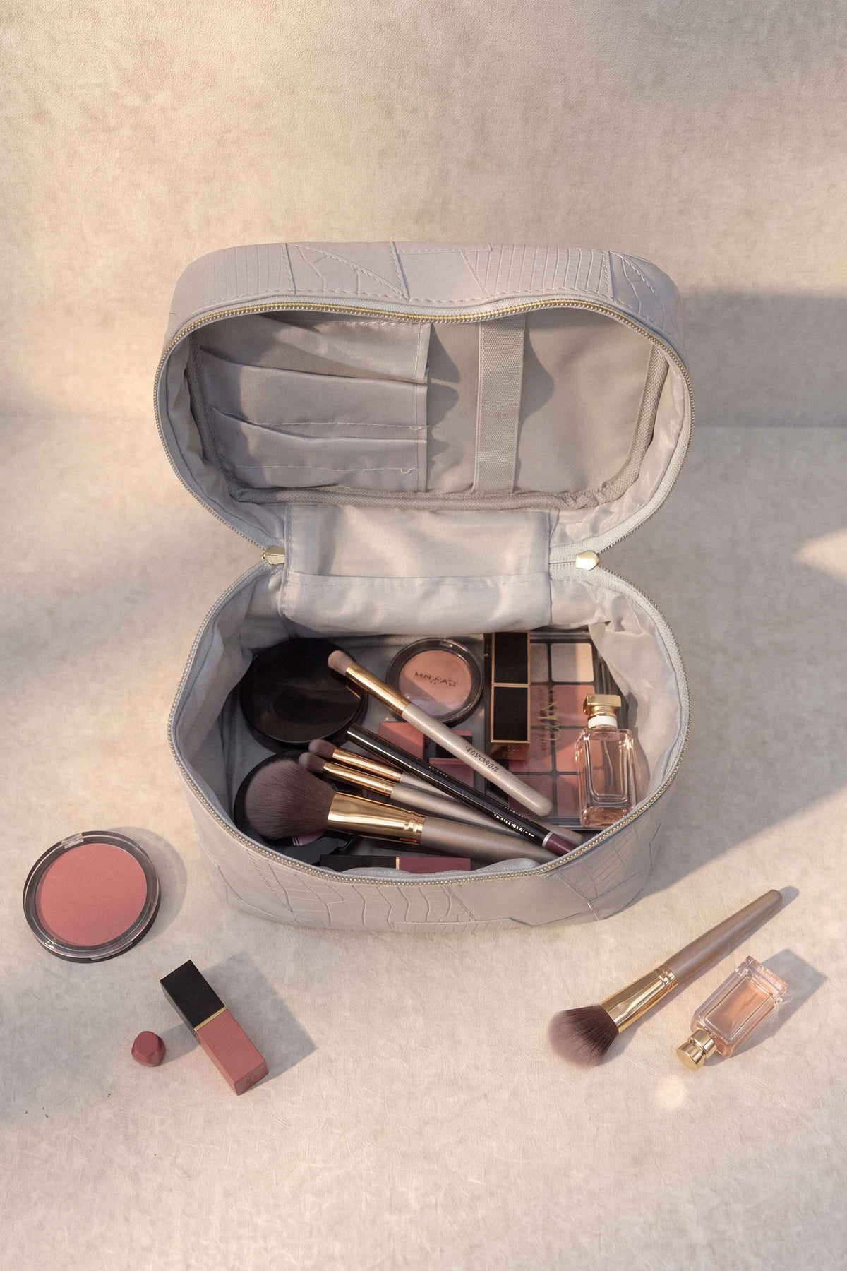 Grey Vanity Bag-1719962111 for Women - Bag Collection | Nishat | Shop Online