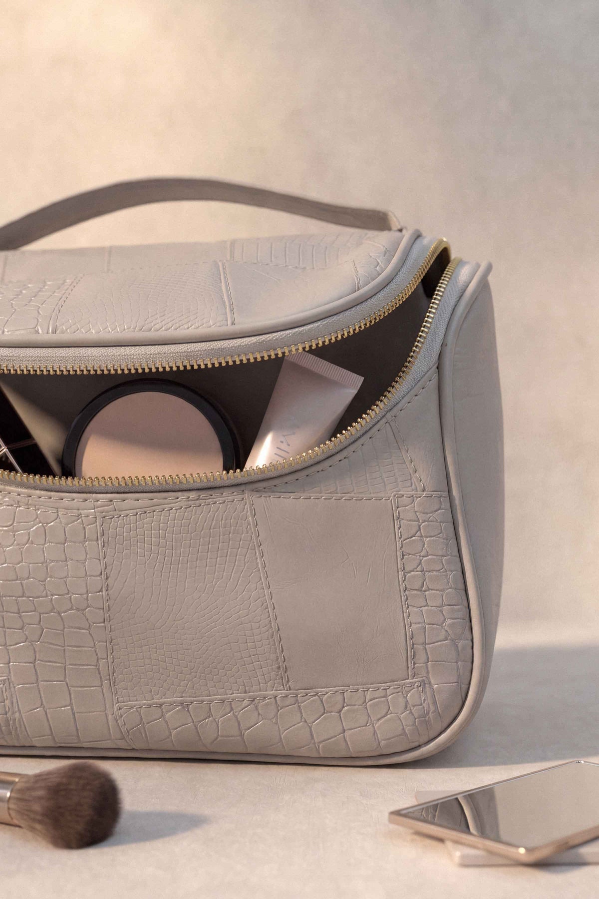 Grey Vanity Bag-1719972111 for Women - Bag Collection | Nishat | Shop Online