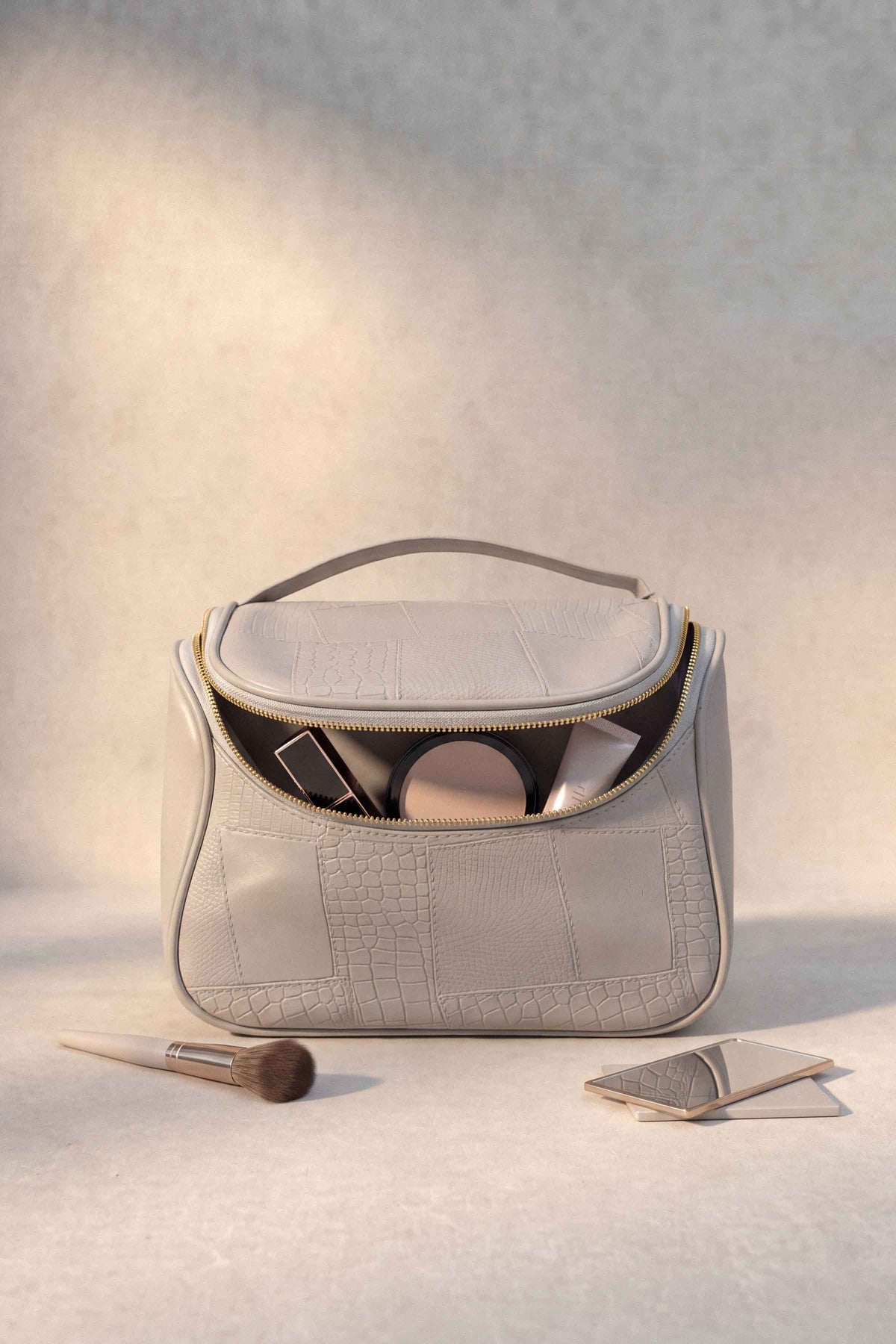 Grey Vanity Bag-1719972111 for Women - Bag Collection | Nishat | Shop Online
