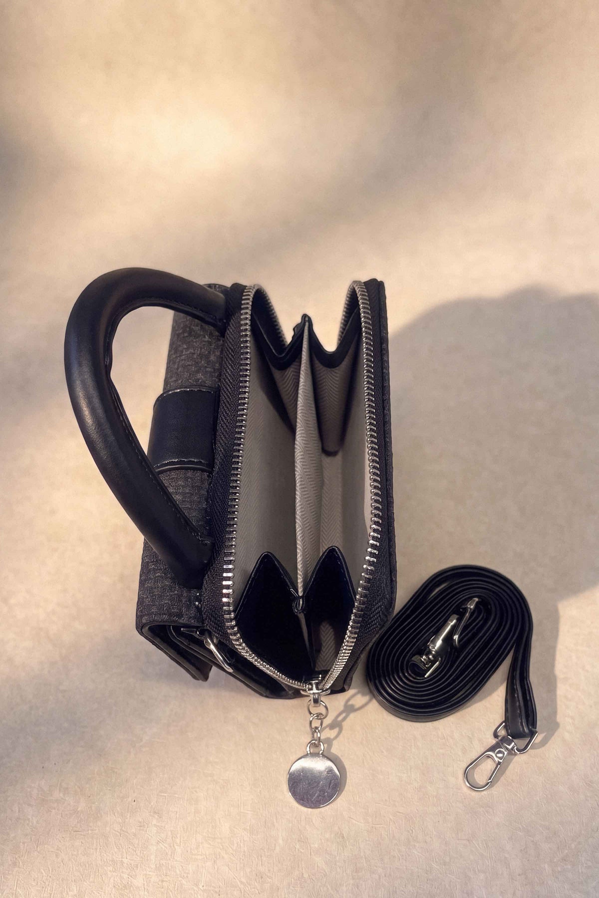 Black Phone Bag-1720342103 - for Women - Bag Collection | Nishat | Shop Online