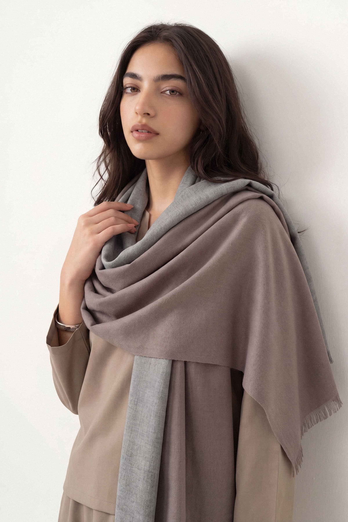 Grey Women Shawl-1720512111 for Women - Shawl Collection | Nishat | Shop Online