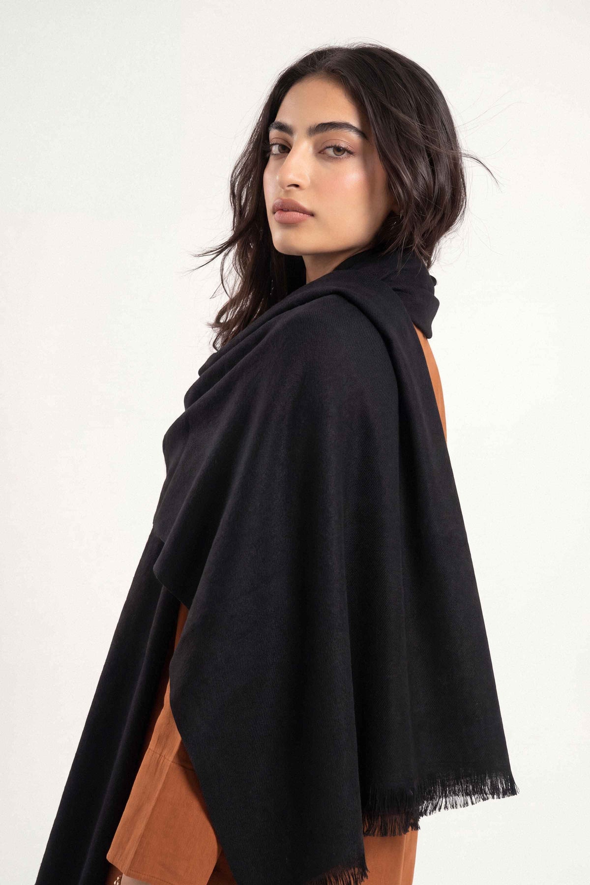 Black Women Shawl-1720542103 for Women - Shawl Collection | Nishat | Shop Online