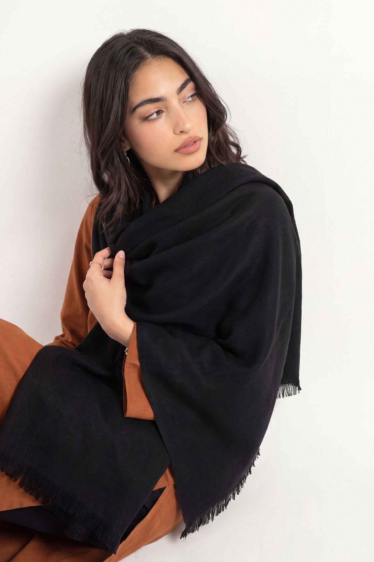 Black Women Shawl-1720542103