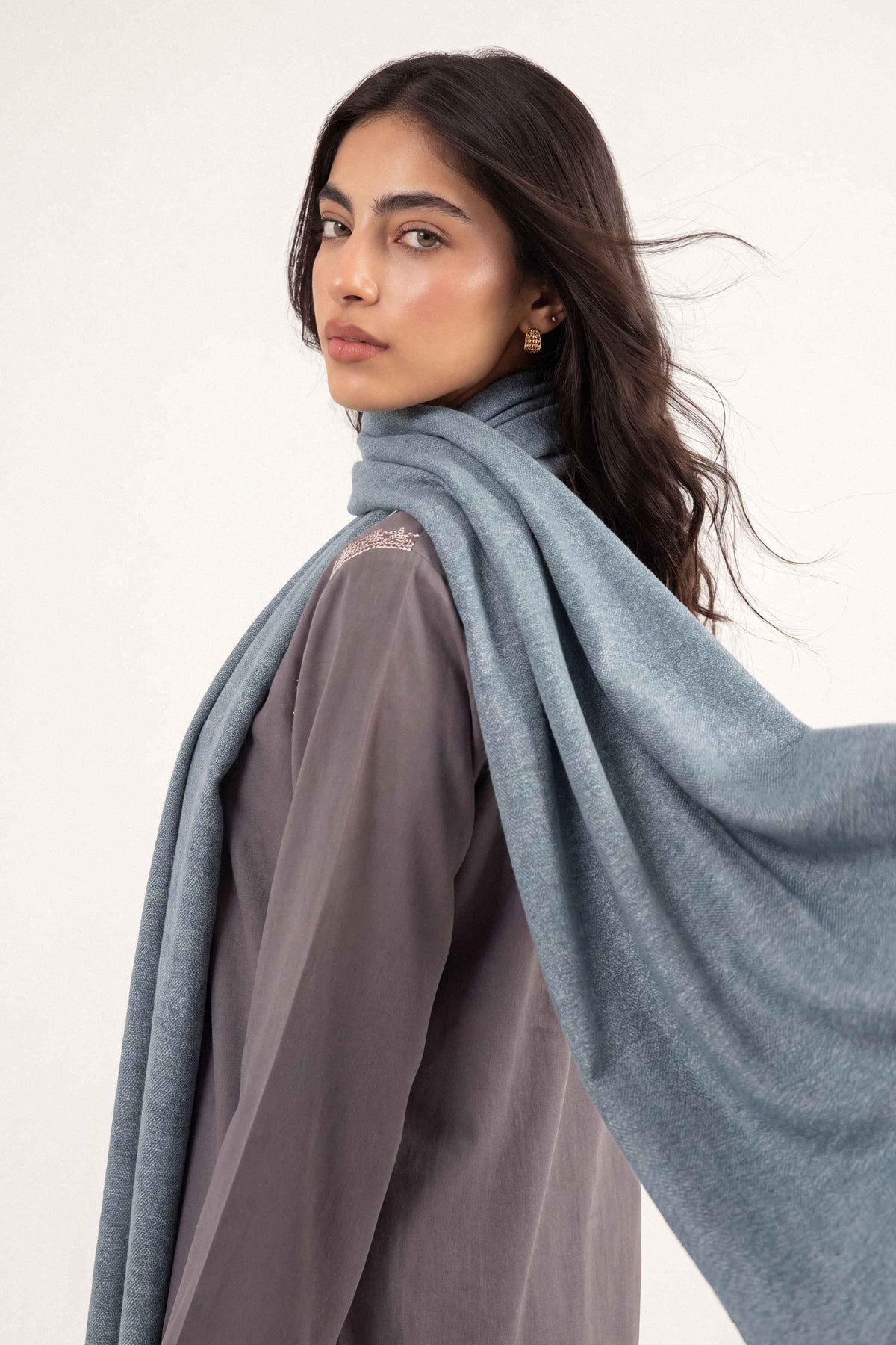 Navy Women Shawl-1720542121 for Women - Shawl Collection | Nishat | Shop Online