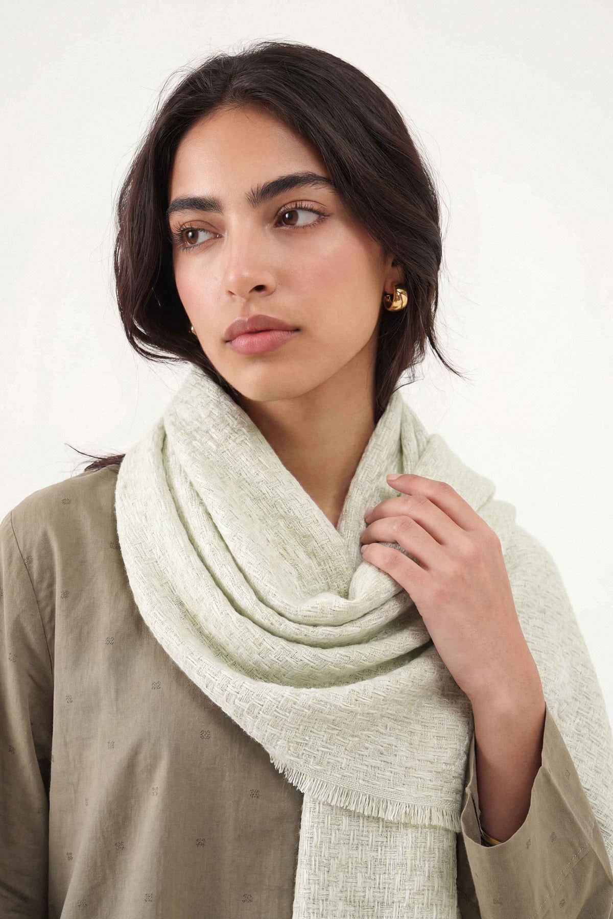 Green Women Shawl-1720562104 for Women - Shawl Collection | Nishat | Shop Online