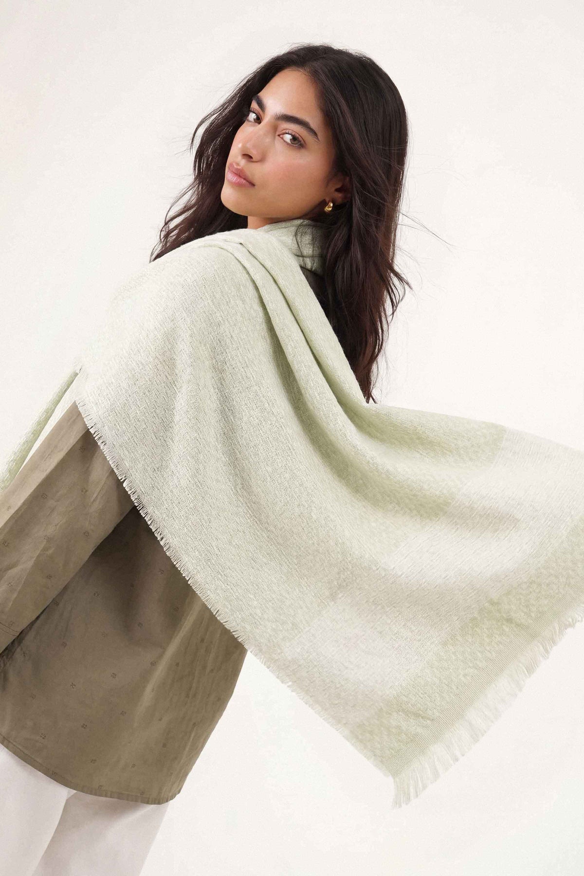 Green Women Shawl-1720562104 for Women - Shawl Collection | Nishat | Shop Online