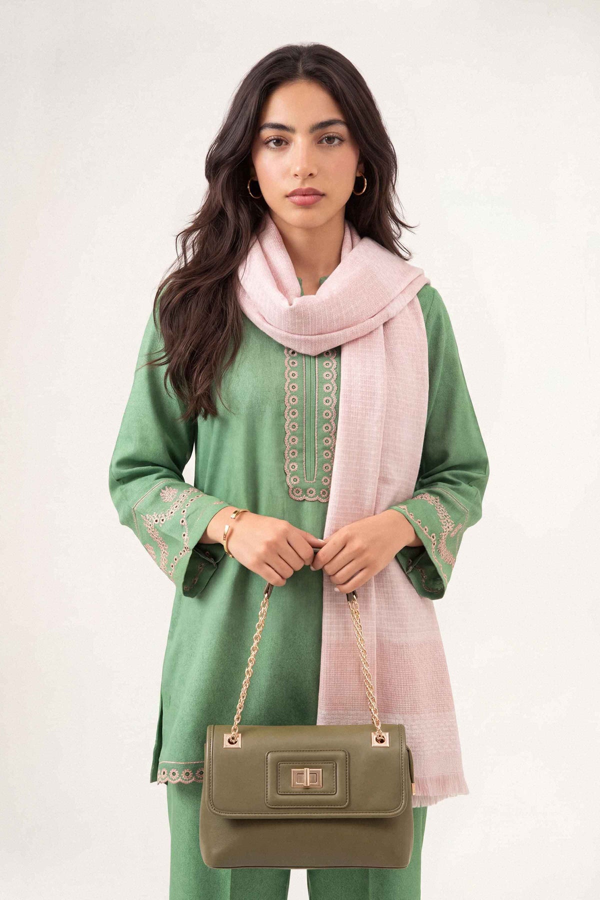 Pink Women Shawl-1720562105 for Women - Shawl Collection | Nishat | Shop Online
