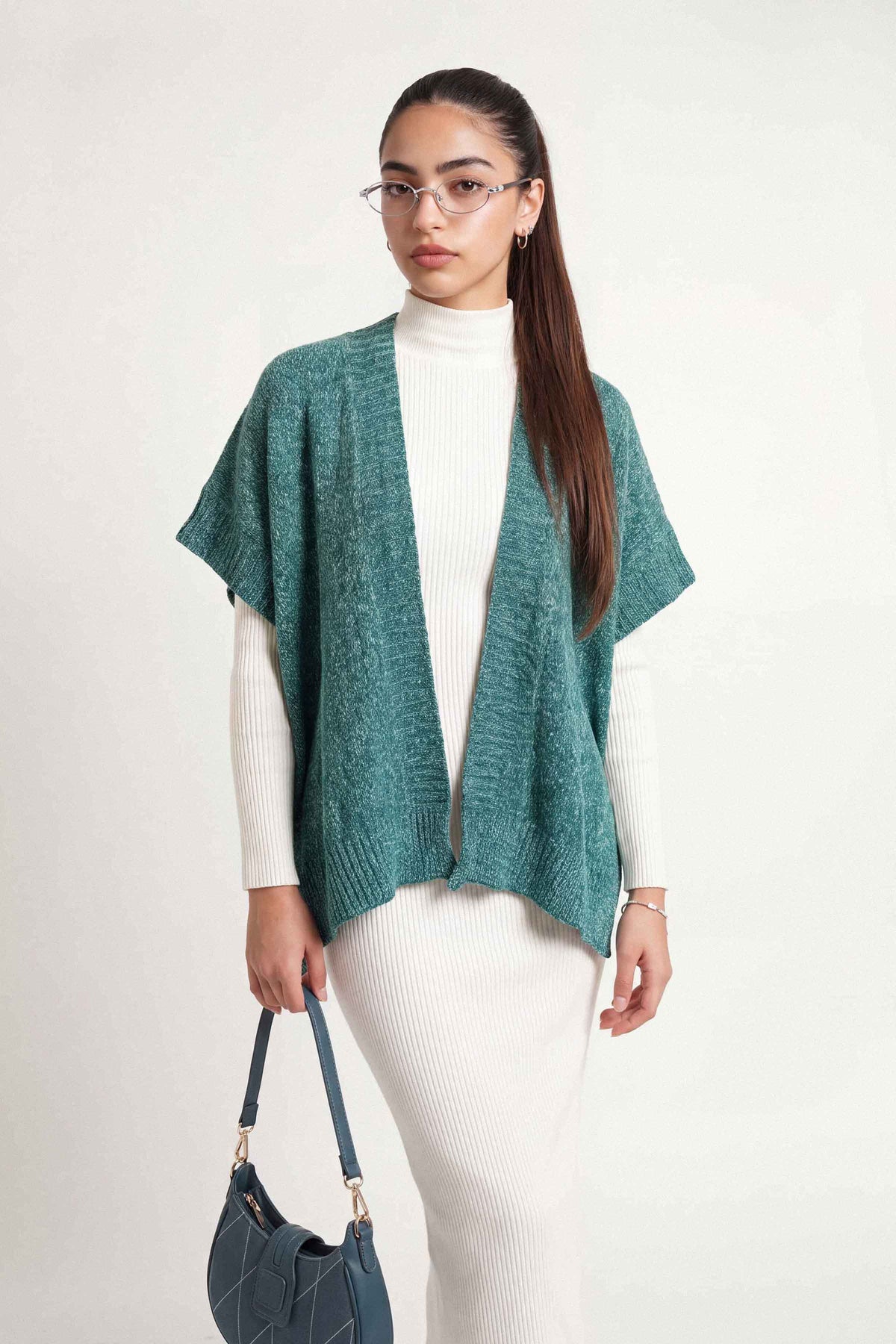 Green Cape Shawl-1721282104 for Women - Cape Shawl Collection | Nishat | Shop Online