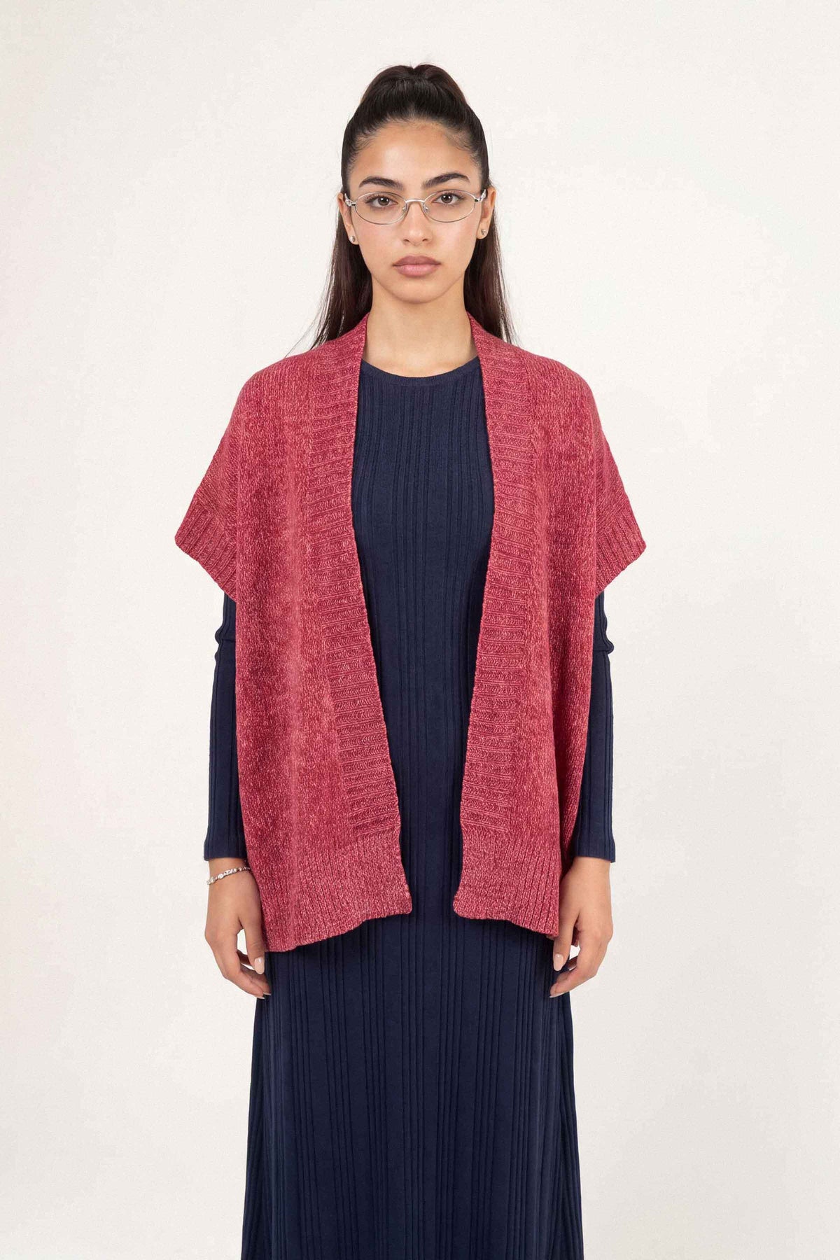 Burgundy Cape Shawl-1721282122 for Women - Cape Shawl Collection | Nishat | Shop Online