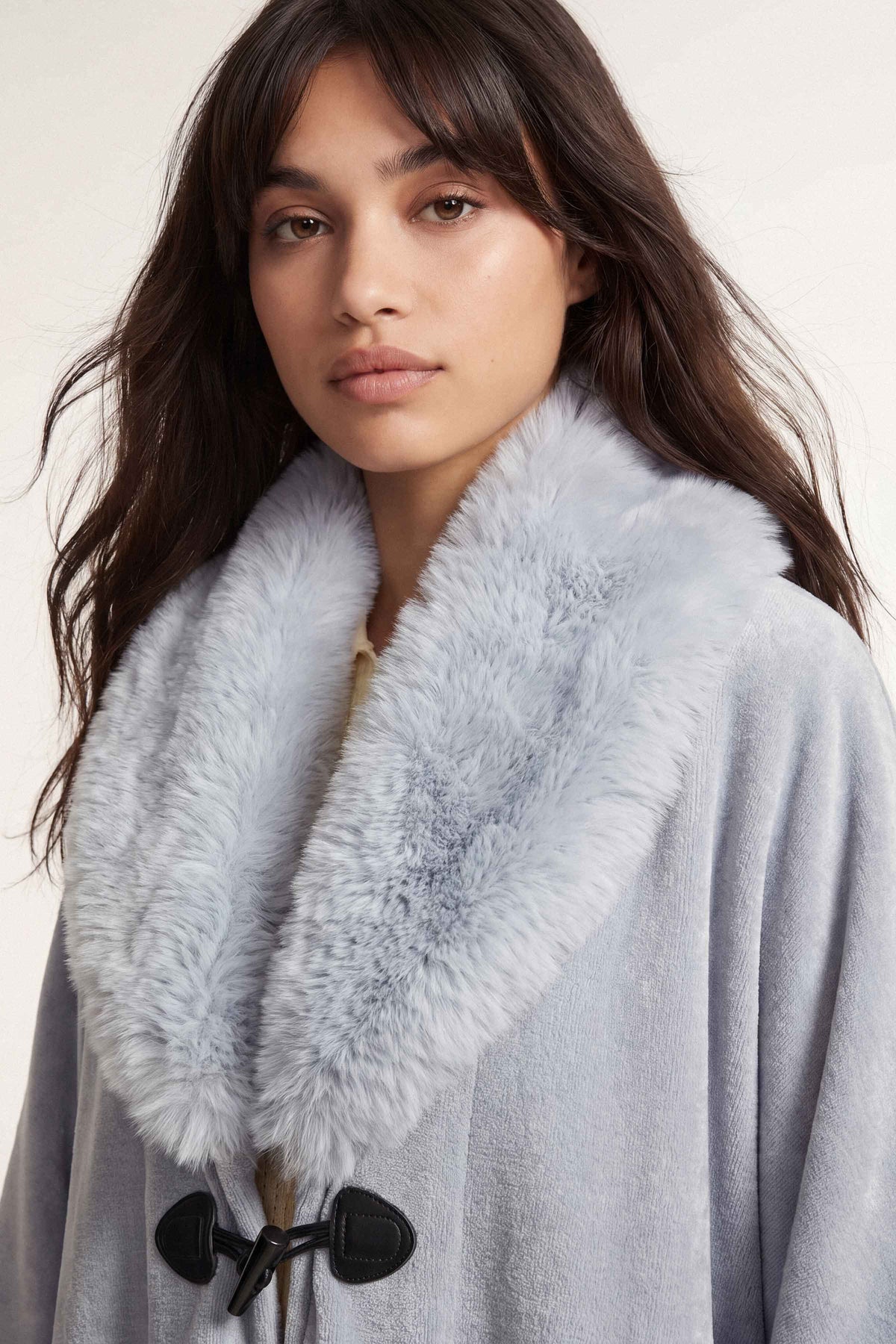 Sky Blue Cape Shawl-1721292108 for Women - Cape Shawl Collection | Nishat | Shop Online
