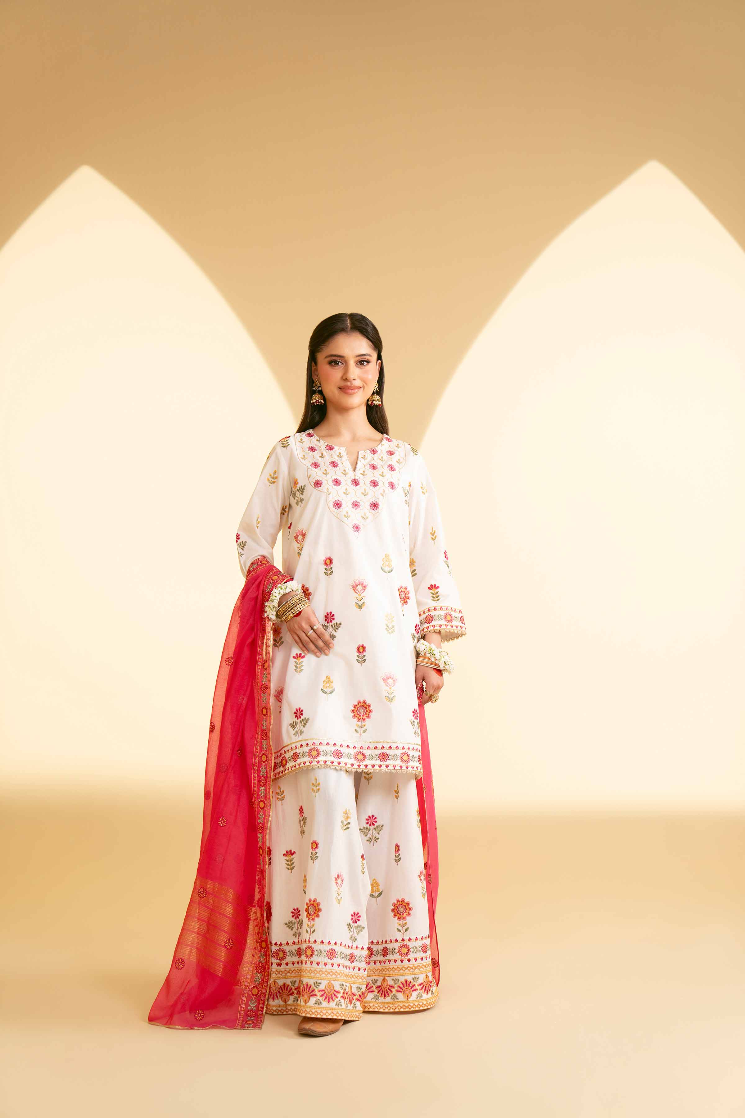 3 Piece - Embroidered Suit - 42219885 for Women - Unstitched Collection | Nishat | Shop Online
