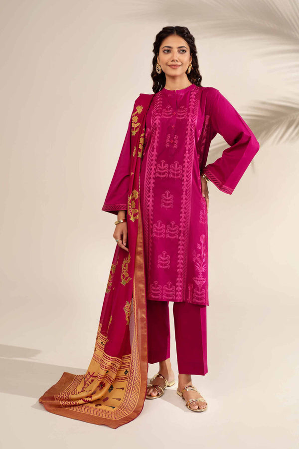 3 Piece - Embroidered Suit -  42301761