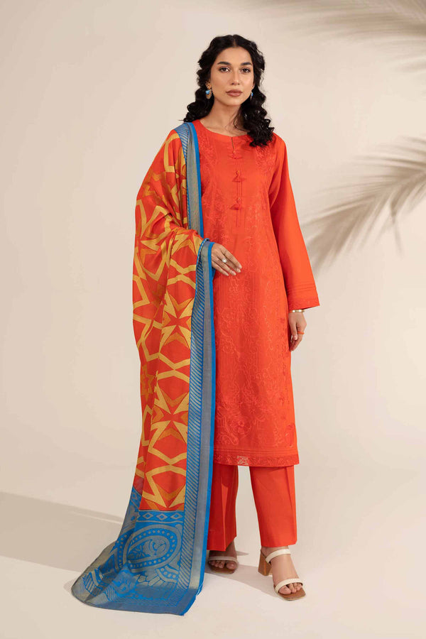 3 Piece - Embroidered Suit -  42301765