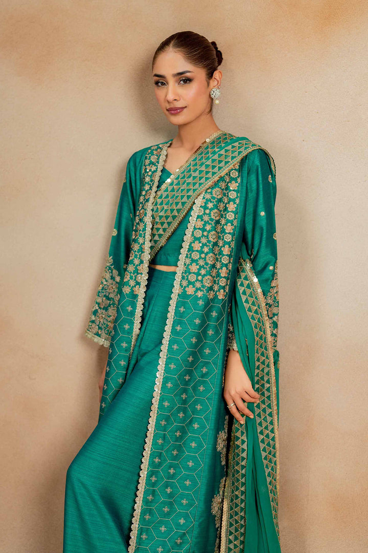 Luxury Embroidered 3 Piece Suit Winter Collection 2024