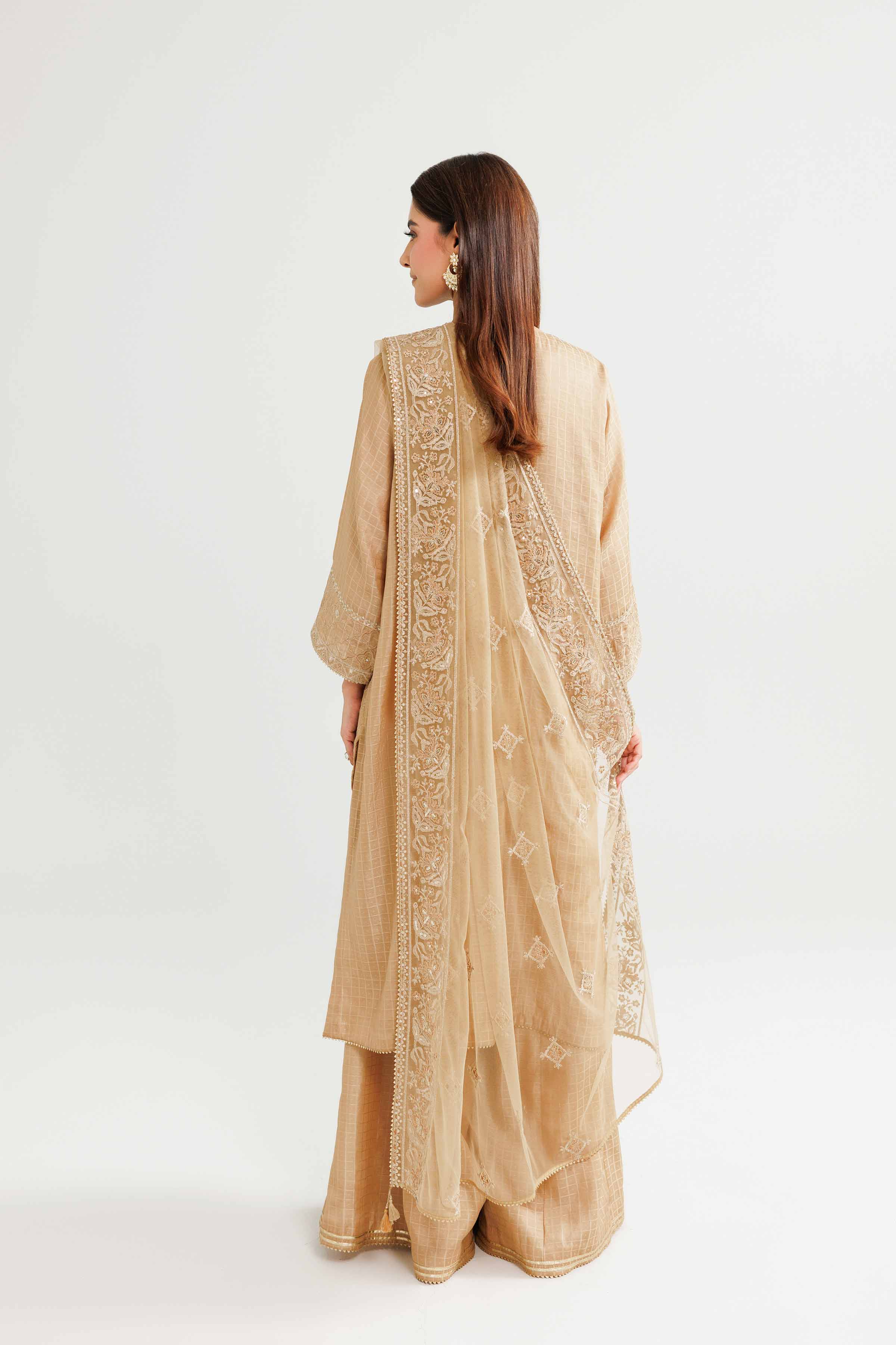 3 Piece - Embroidered Suit - 42308022 for Women - Unstitched Collection | Nishat | Shop Online