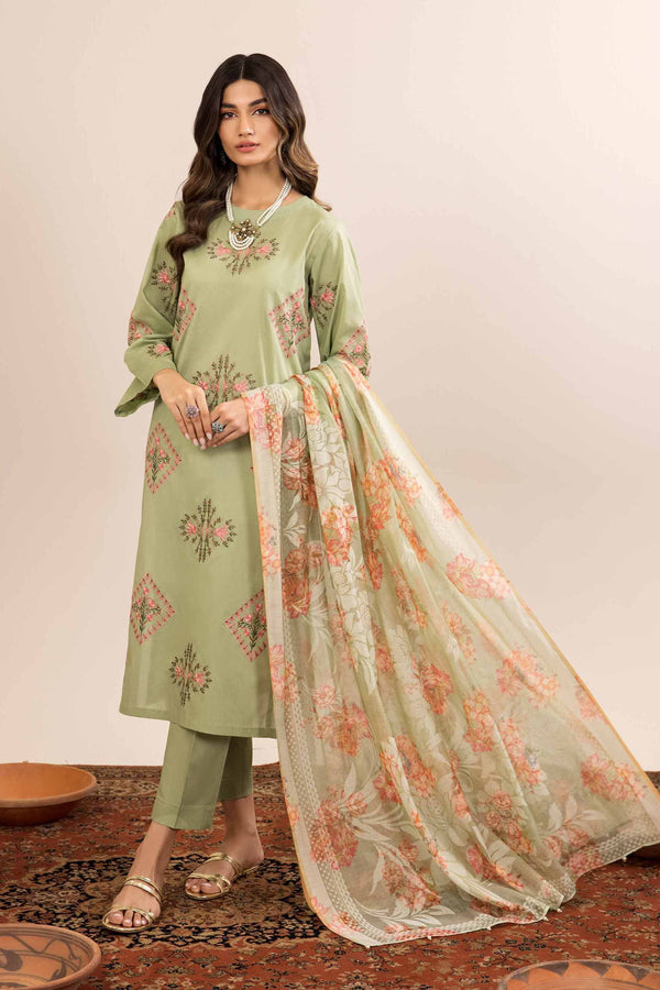 3 Piece - Embroidered Suit - 42401035