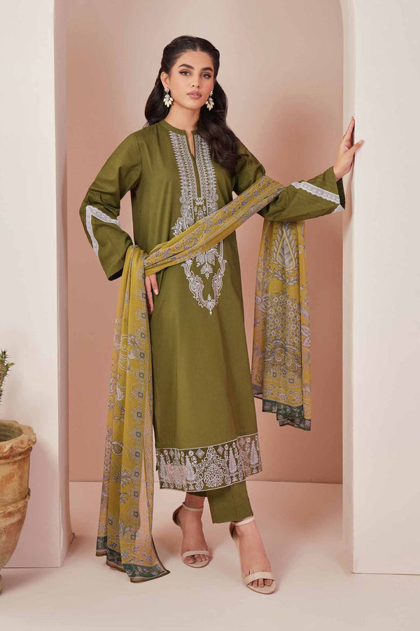 3 Piece - Embroidered Suit - 42401240