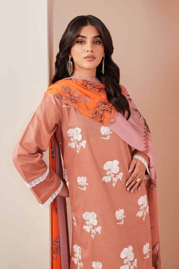3 Piece - Embroidered Suit - 42401241