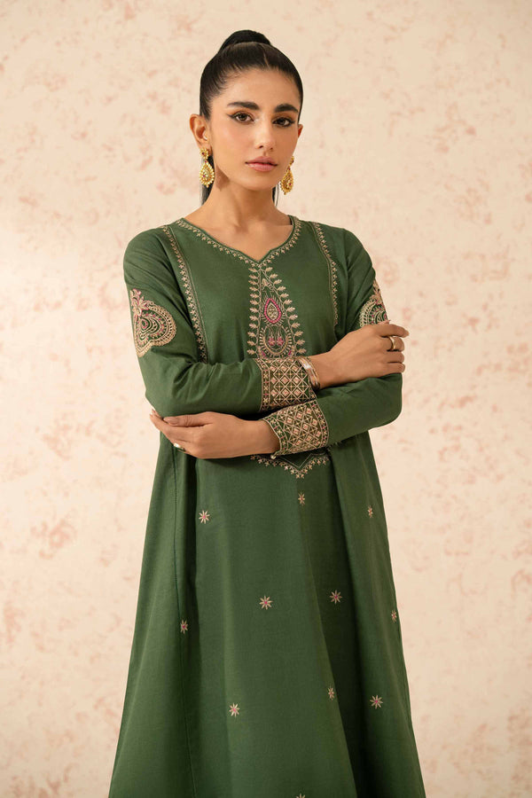 2 Piece - Dyed Embroidered Suit - 42401263