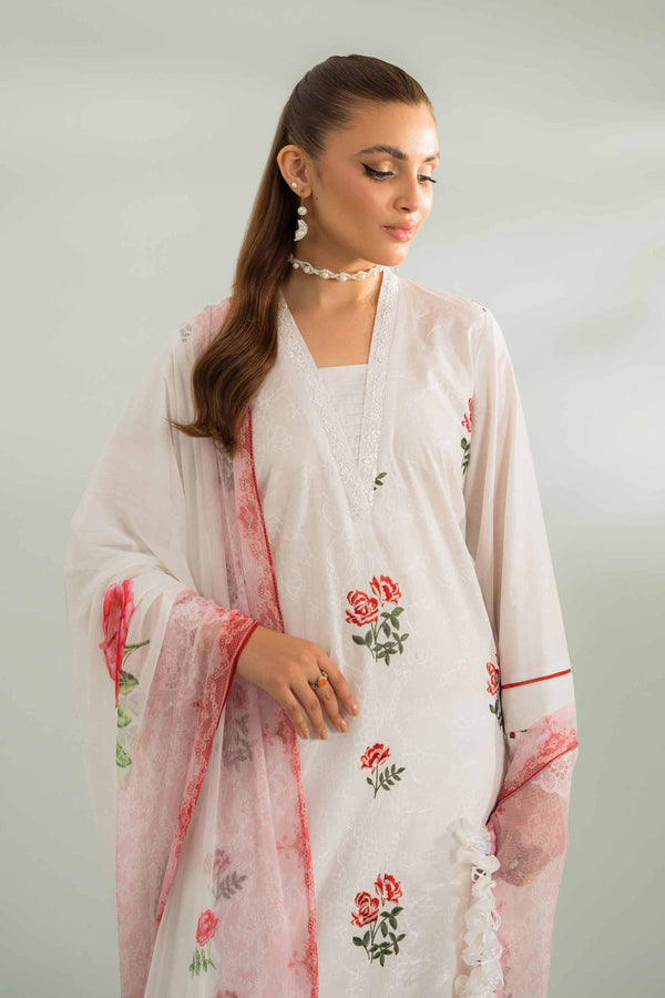3 Piece - Embroidered Suit - 42401430