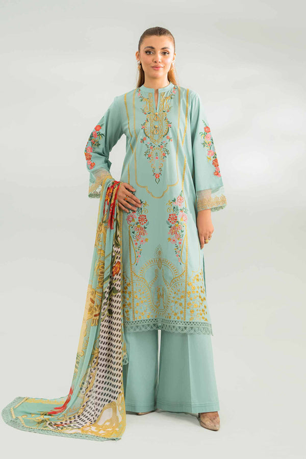3 Piece - Embroidered Suit - 42401433