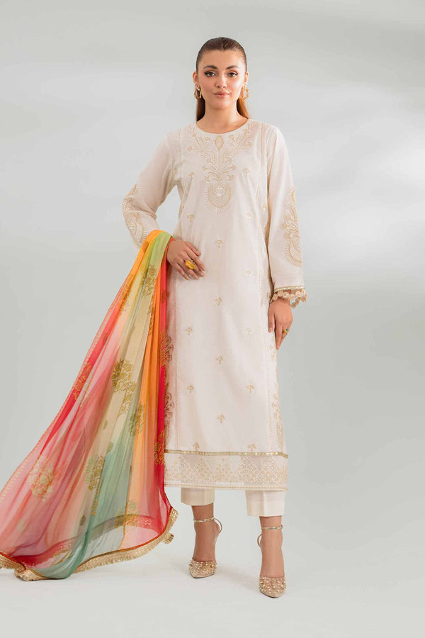 3 Piece - Embroidered Suit - 42401441