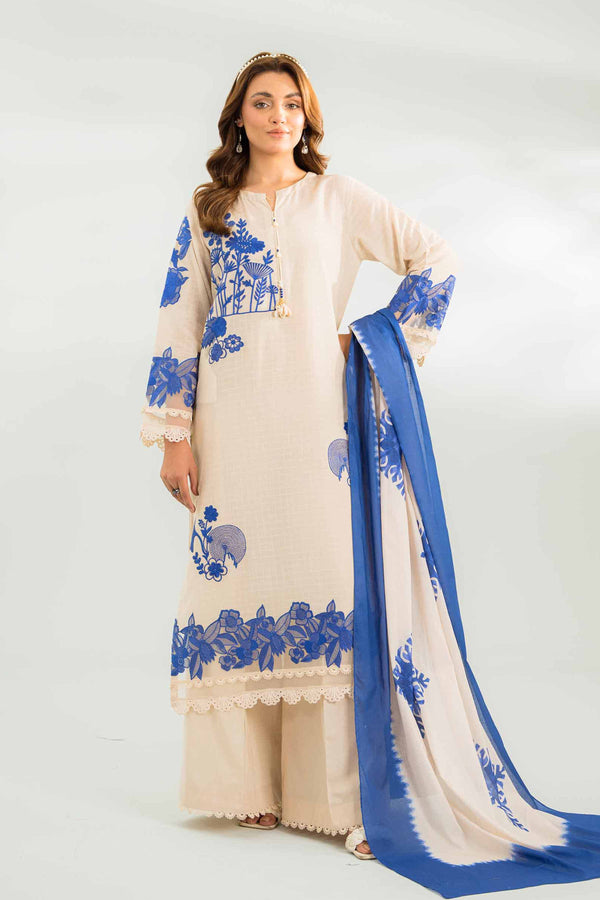 3 Piece - Embroidered Suit - 42401450