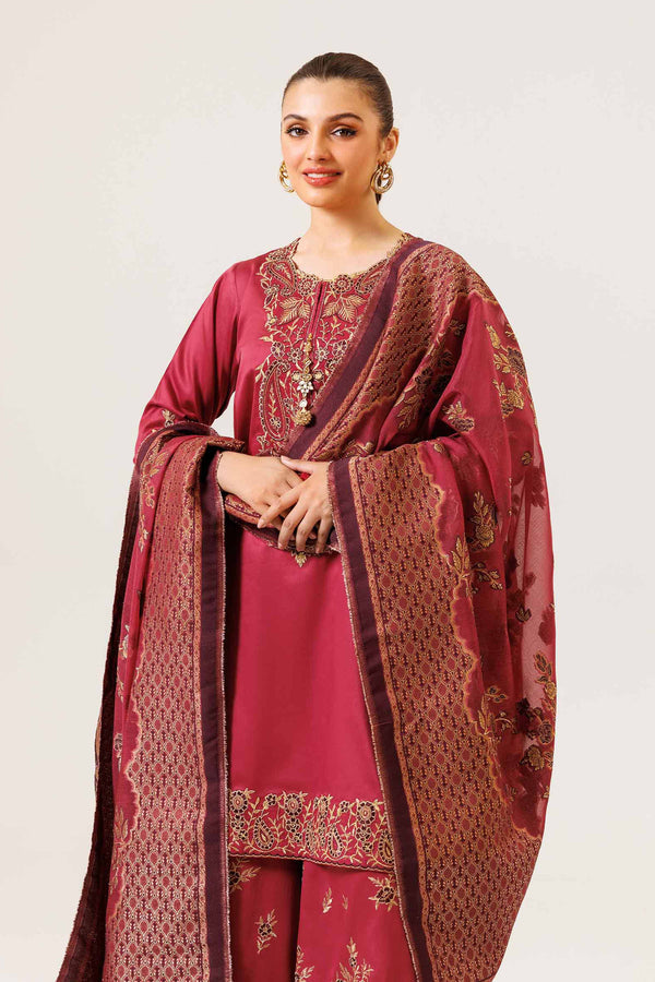 3 Piece - Embroidered Suit - 42401801