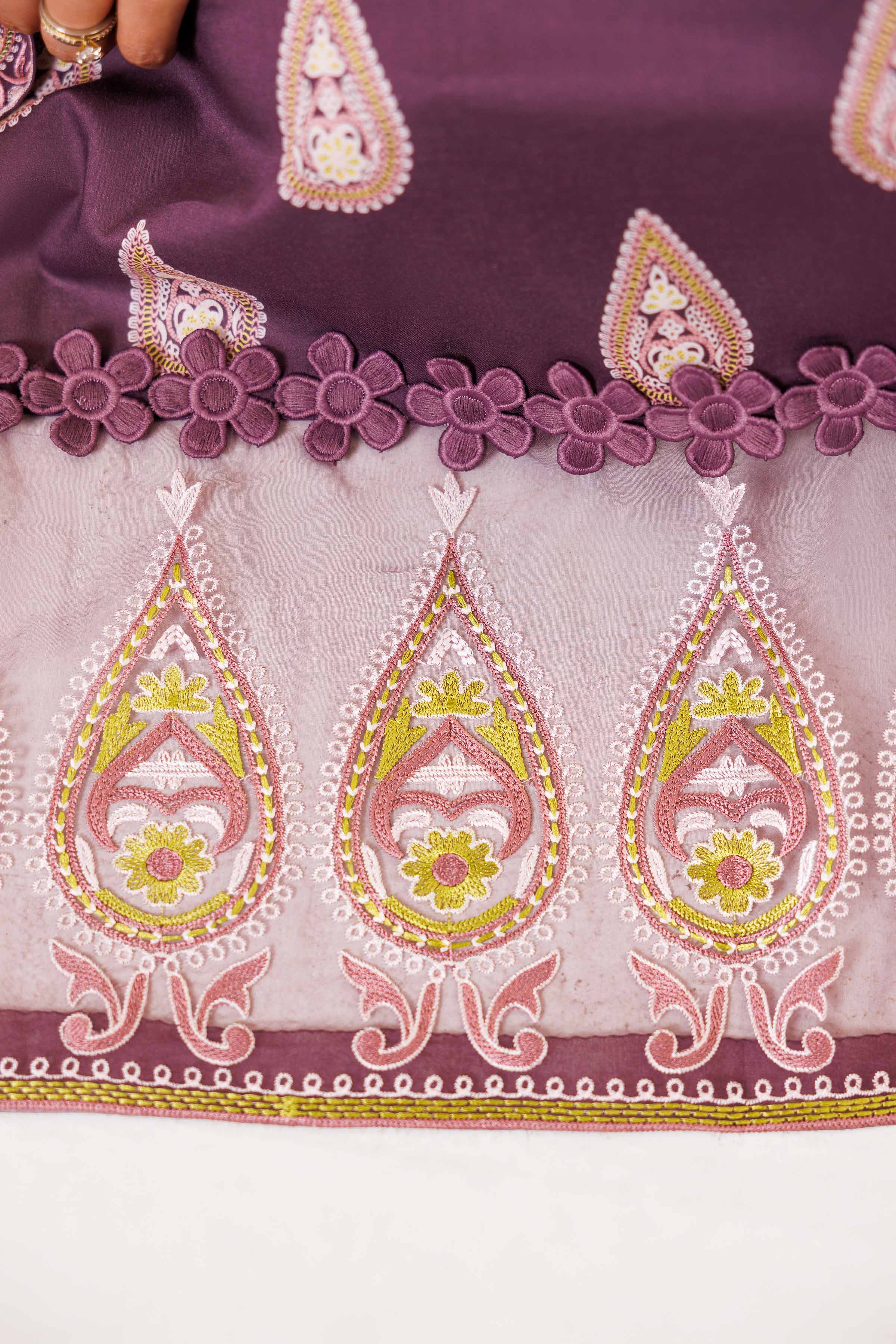 3 Piece - Printed Embroidered Suit - 42401986-1 for Women - Unstitched Collection | Nishat | Shop Online