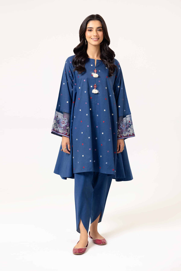 2 Piece - Dyed Embroidered Suit - 42402140