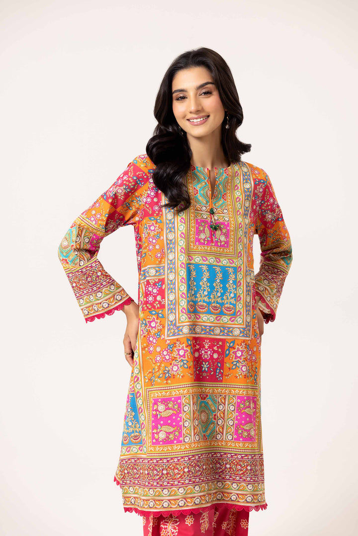 2 Piece Printed Suit Multi