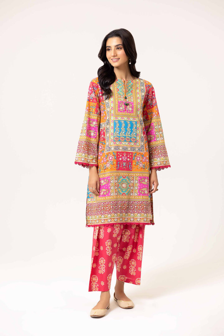 2 Piece Printed Suit Multi