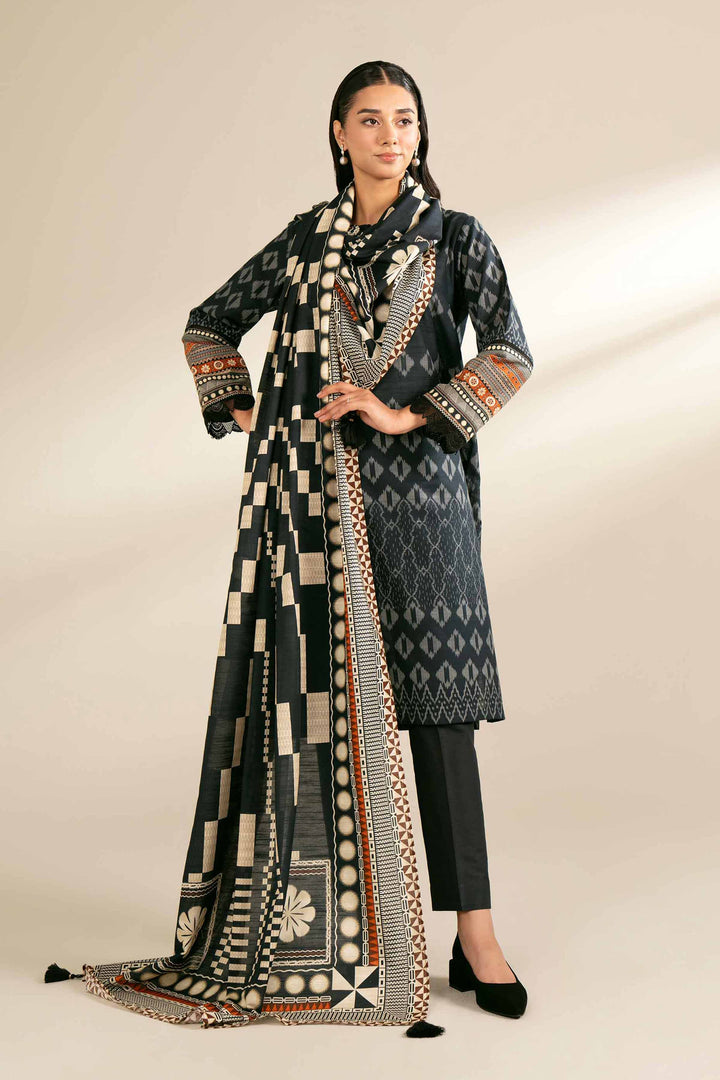 3 Piece Digital Printed Unstitched Any Day Suit