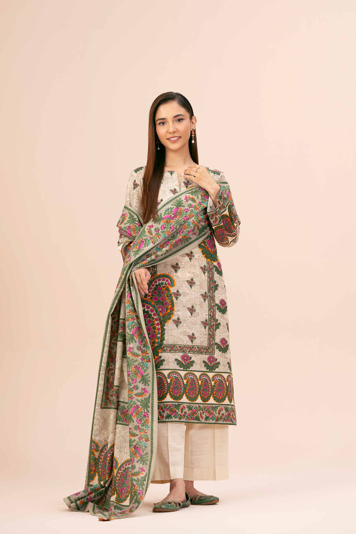 3 Piece Digital Printed Unstitched Any Day Suit