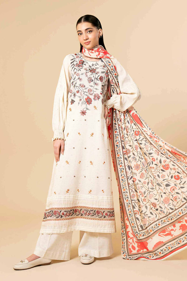 3 Piece - Embroidered Suit - 42404247