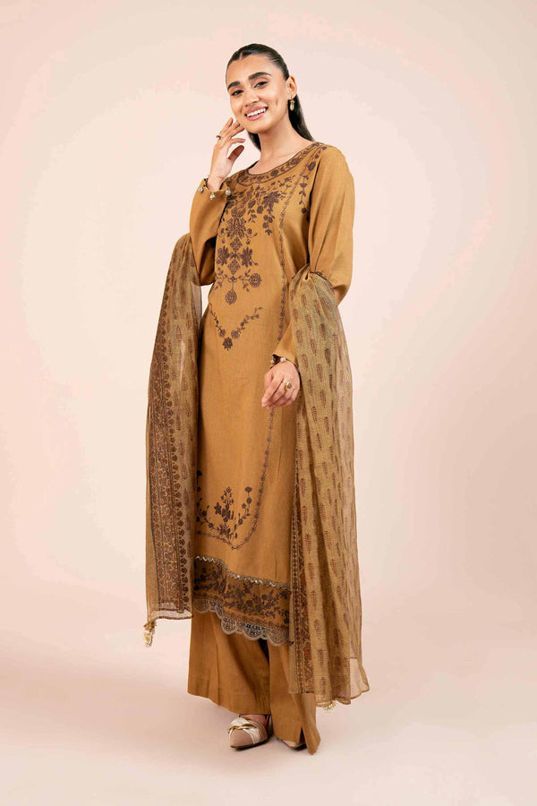 3 Piece - Embroidered Suit - 42404305